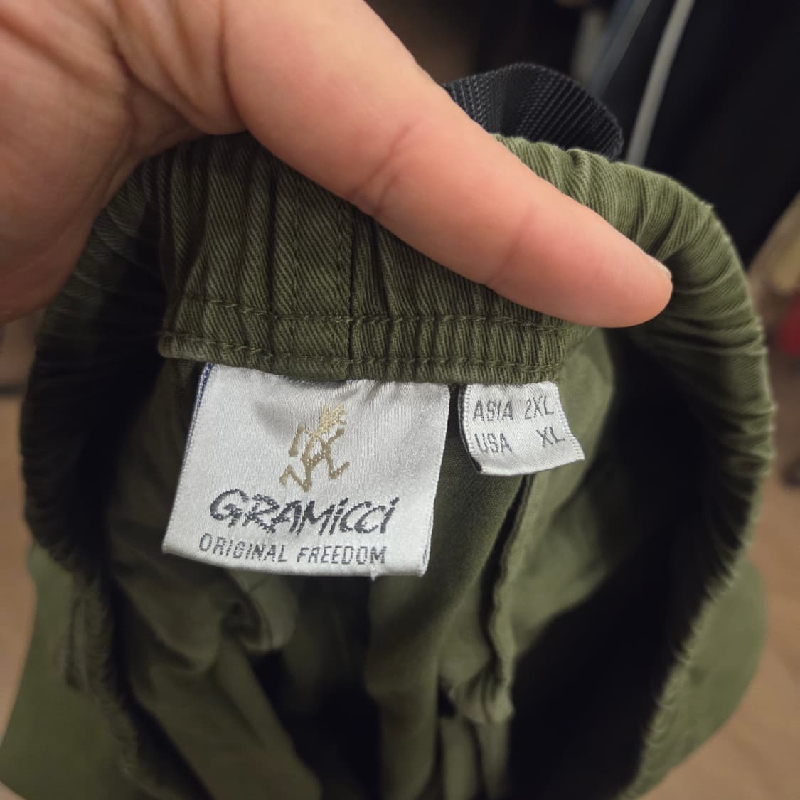 그라미치 루즈 테이퍼드 팬츠 2xl 상품이미지3