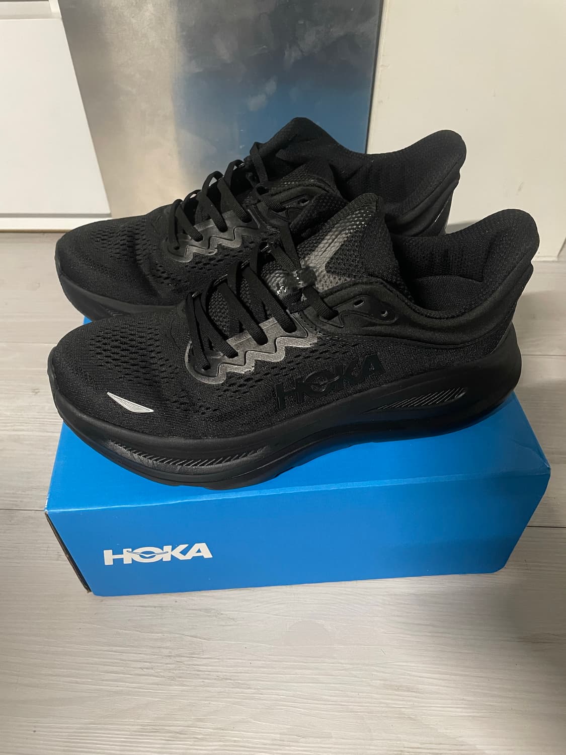 호카 본디9 280 올블랙 상품이미지1