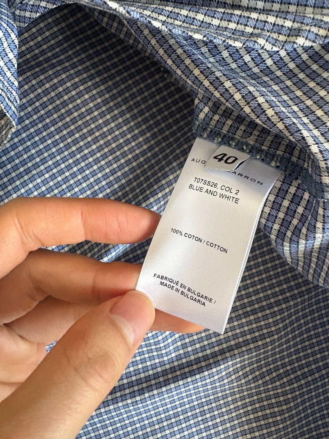 August Barron 어거스트 배런 리프티드 셔츠 상품이미지4