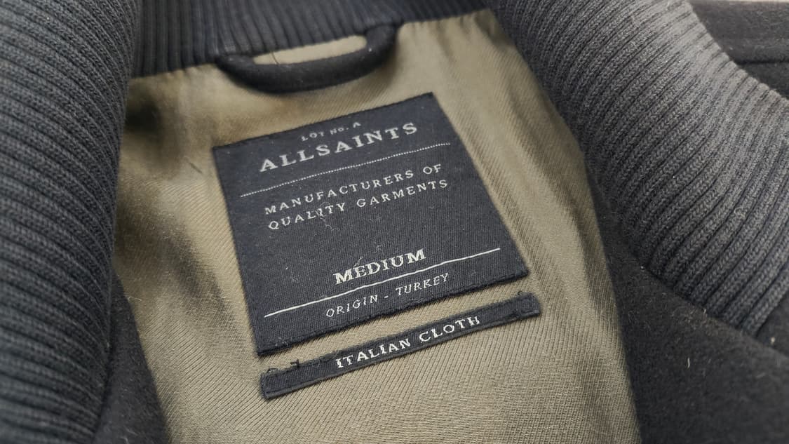 올세인츠 울 블루종 -  M 상품이미지6