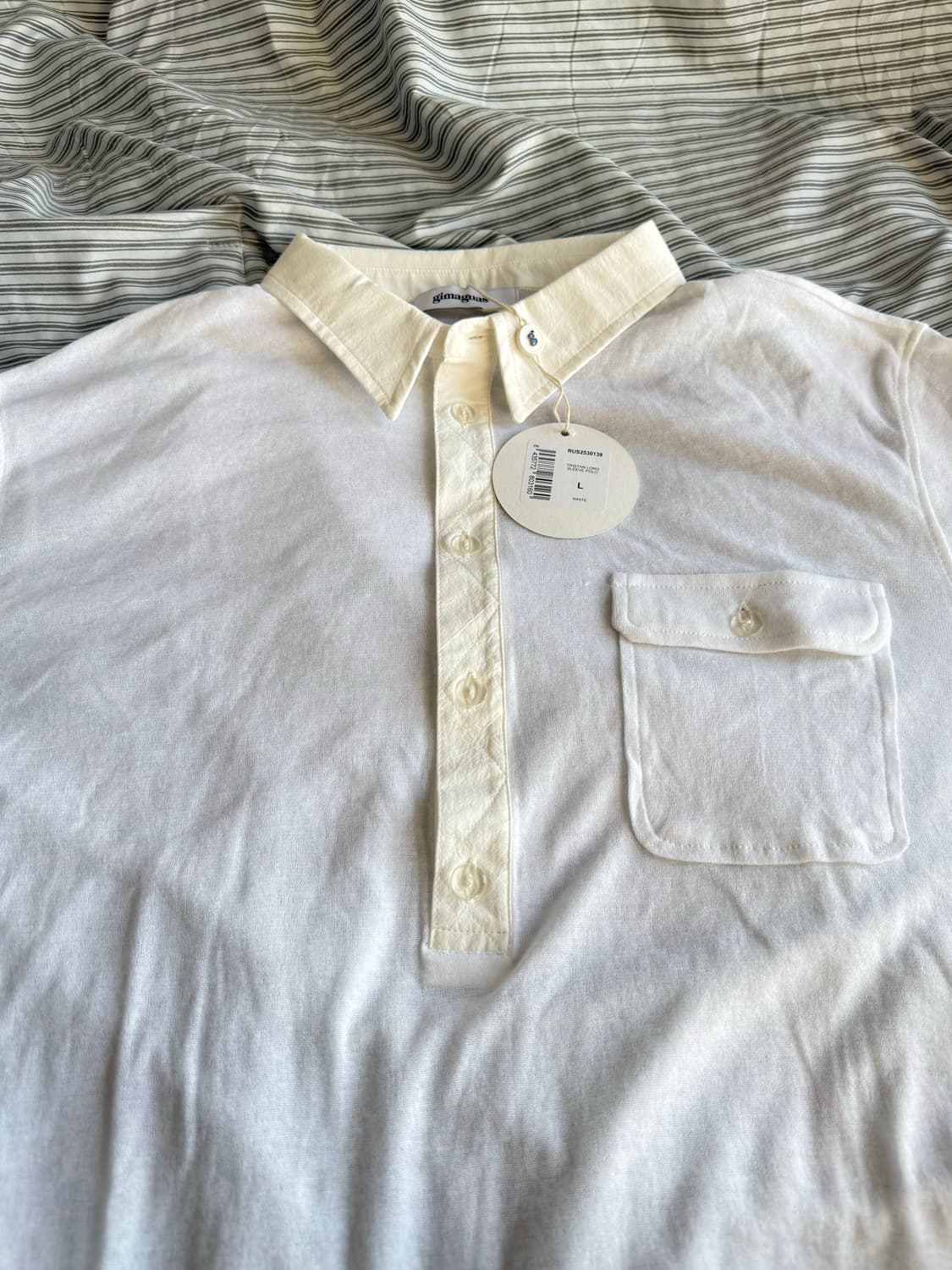 [gimaguas 기마구아스] Tristan 롱슬리브 폴로 셔츠 L 상품이미지1