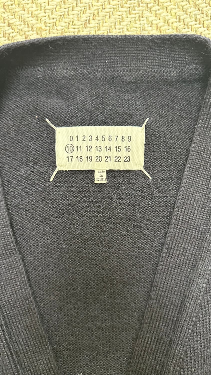 메종마르지엘라 엘보우패치 가디건 상품이미지2