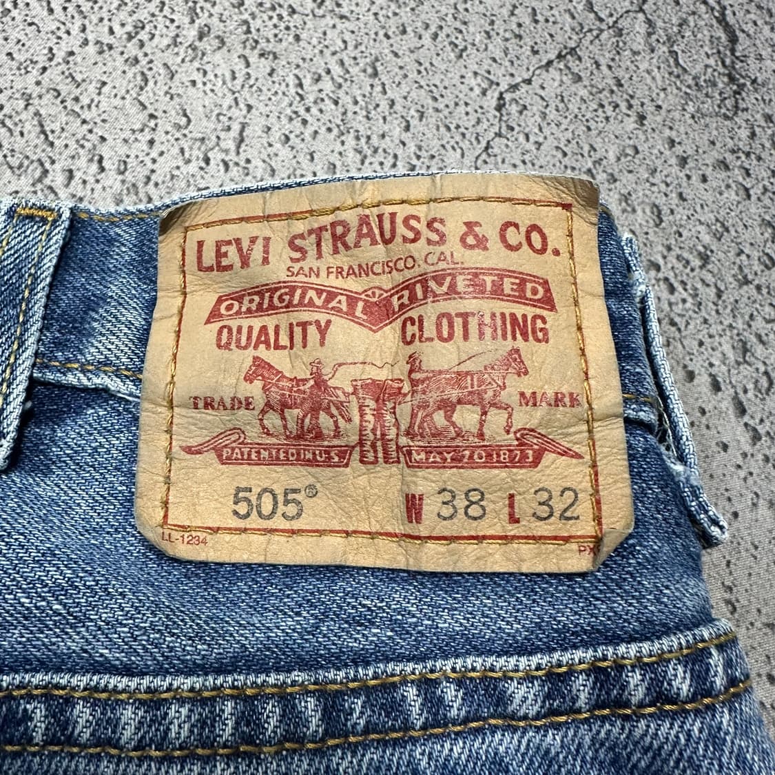 ✨ (바배) 리바이스 505 데님 팬츠  상품이미지3