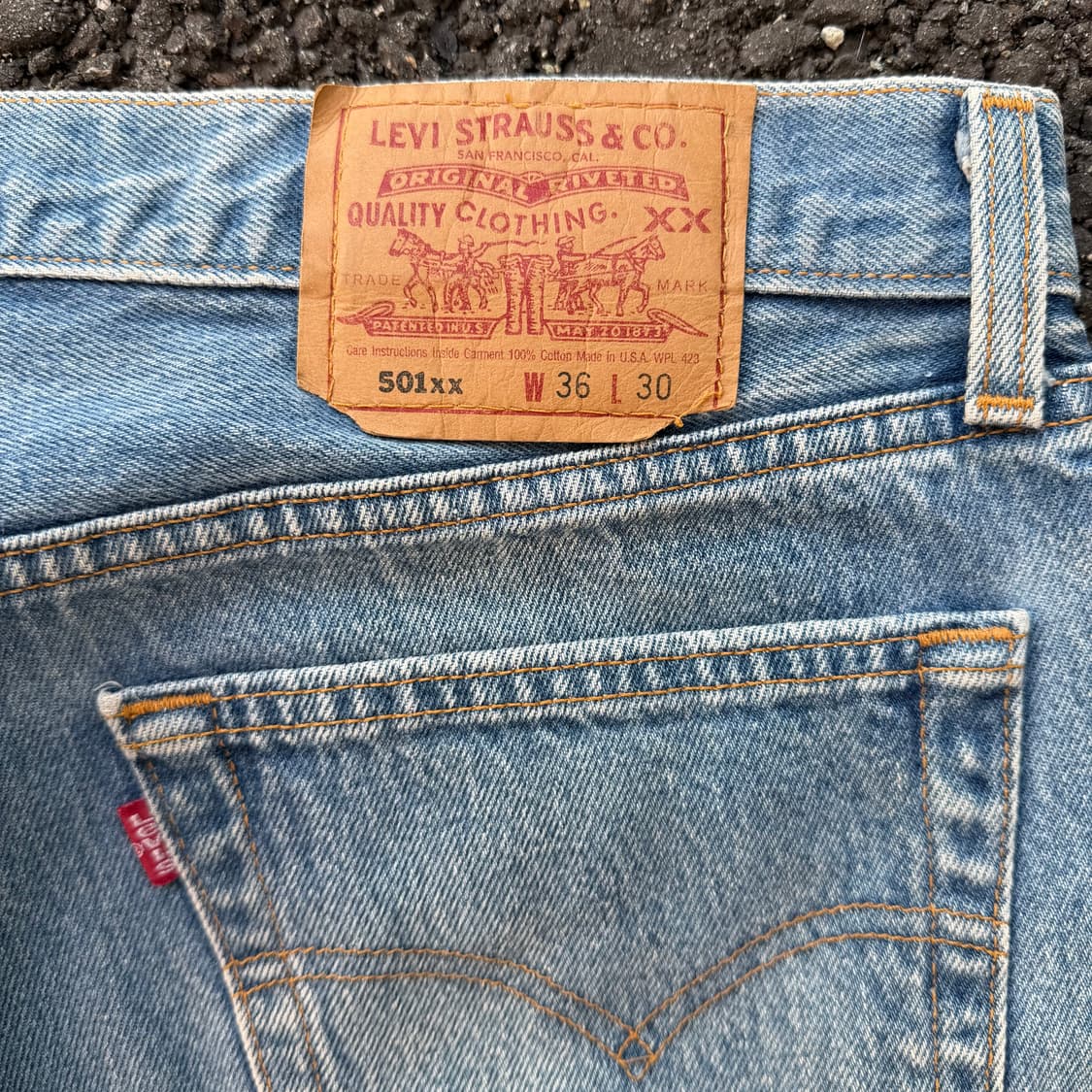 90s USA 빈티지 리바이스 501 W36 L30 상품이미지8