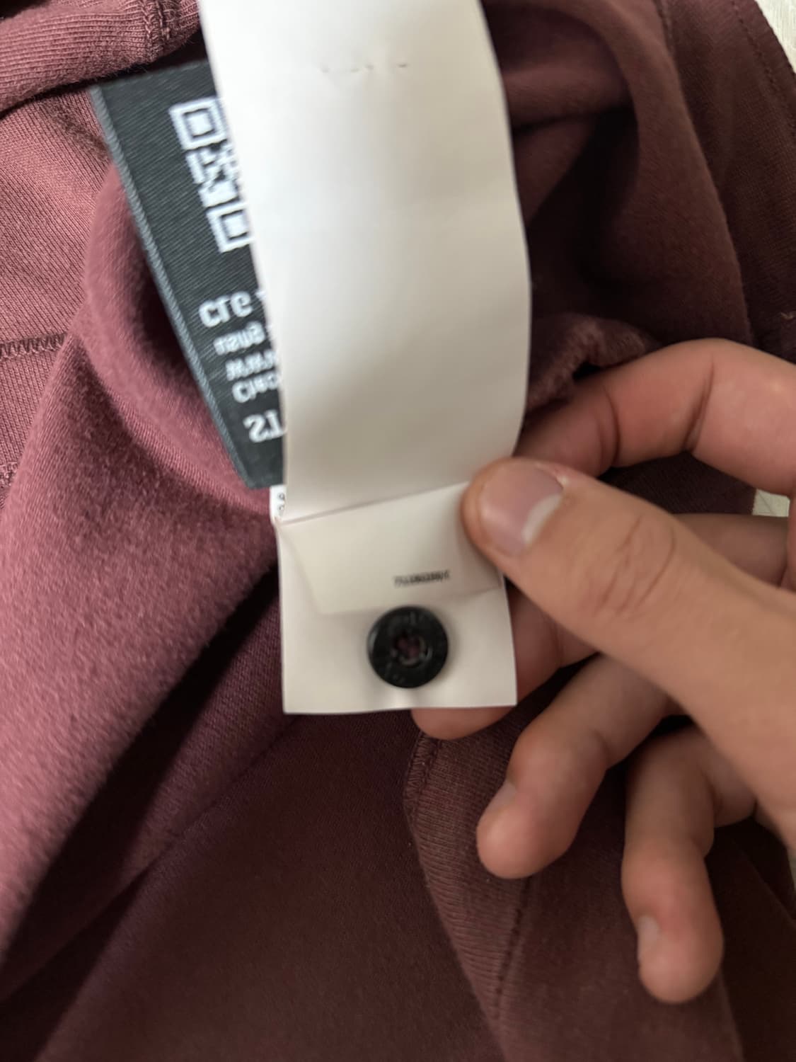 스톤아일랜드 롱슬리브 버건디  상품이미지5