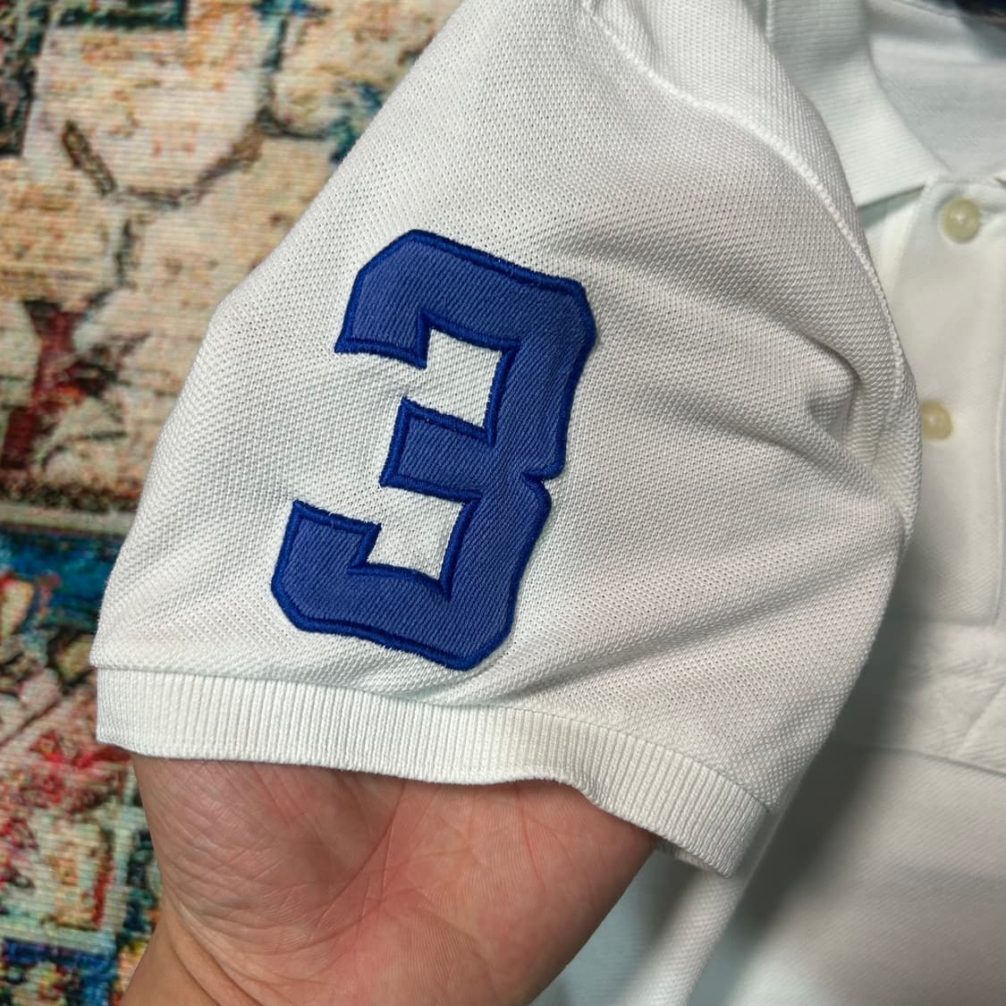 [M] 폴로 랄프로렌 스키니 폴로 빅포니 카라 반팔티 상품이미지4