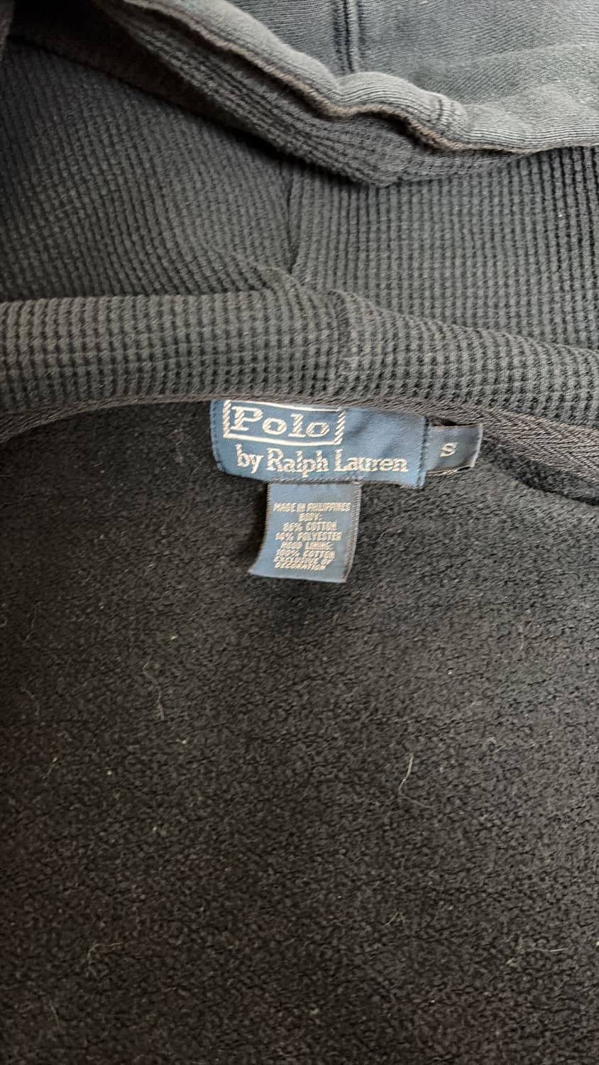 폴로 네이비 레드포니 후드집업 상품이미지3