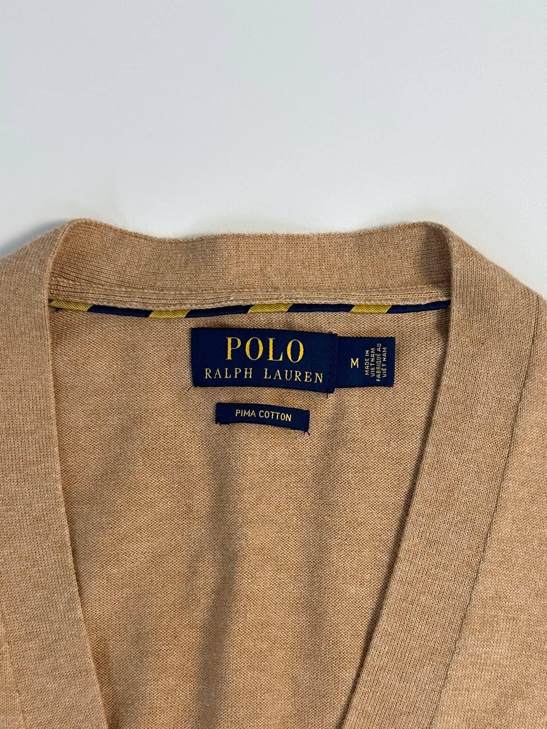 Polo 폴로 랄프로렌 신형 브라운 니트 가디건 (M) 상품이미지4