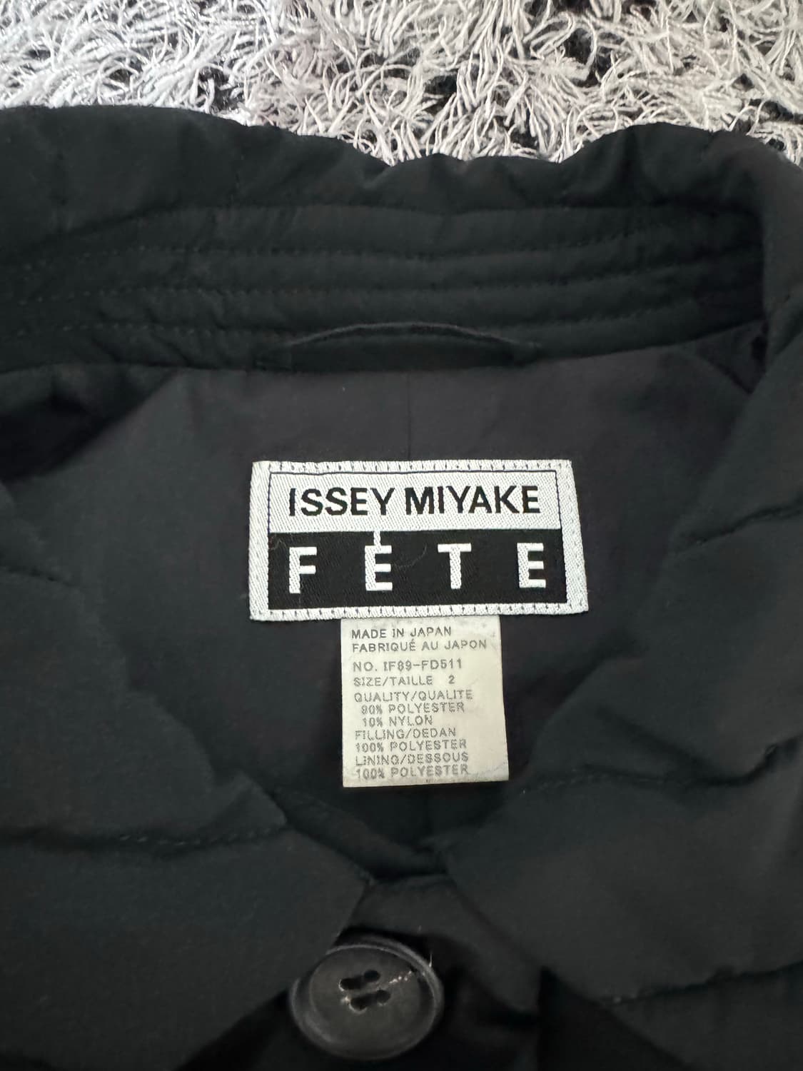 이세이미야케 페테 퀄팅 경량 자켓 2 상품이미지3