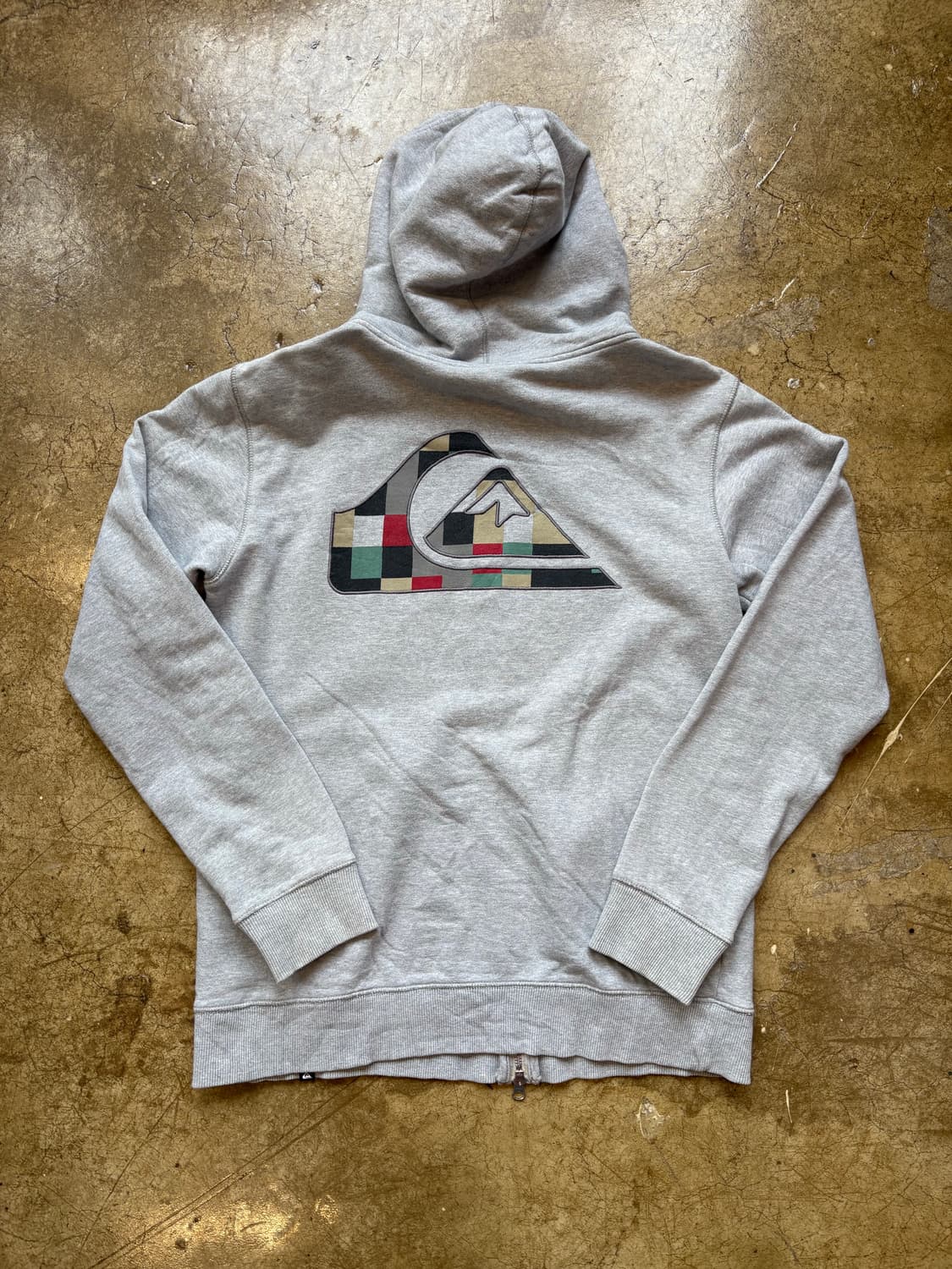 퀵실버 그레이 스웻 후드집업 상품이미지7