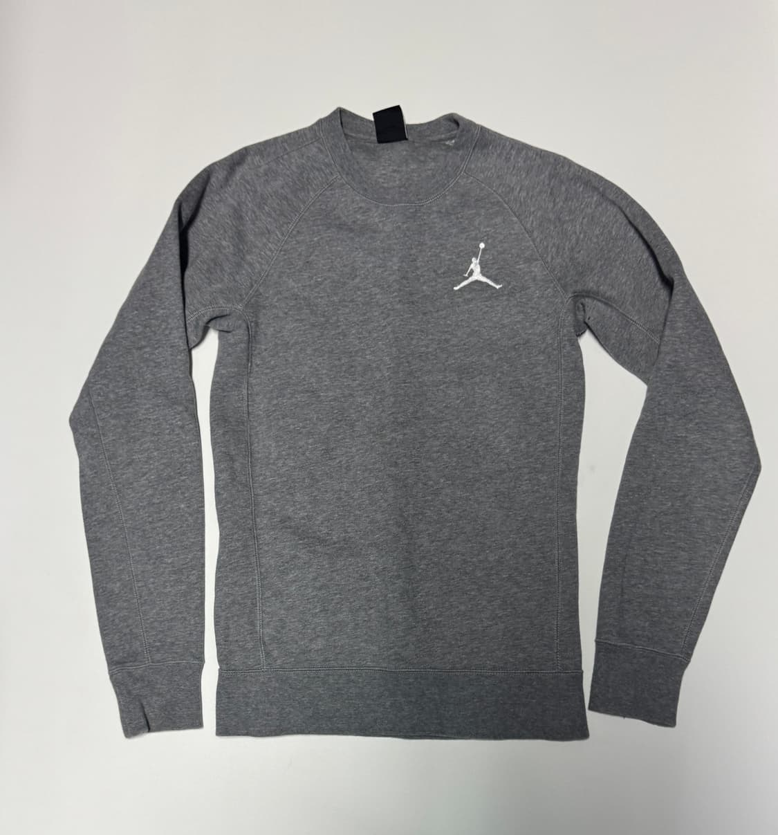 남녀공용!! 나이키 조던 기모 스웻 맨투맨 그레이 상품이미지1