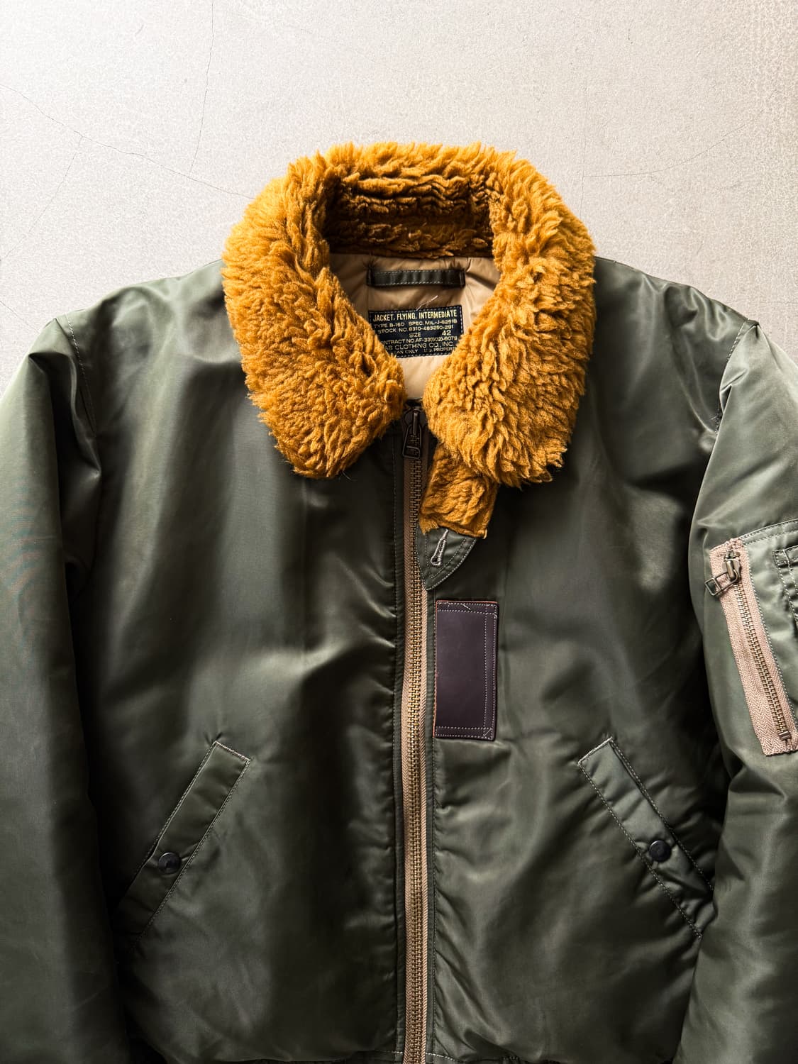 Cab Clothing Type B-15D Flight Jacket 상품이미지3