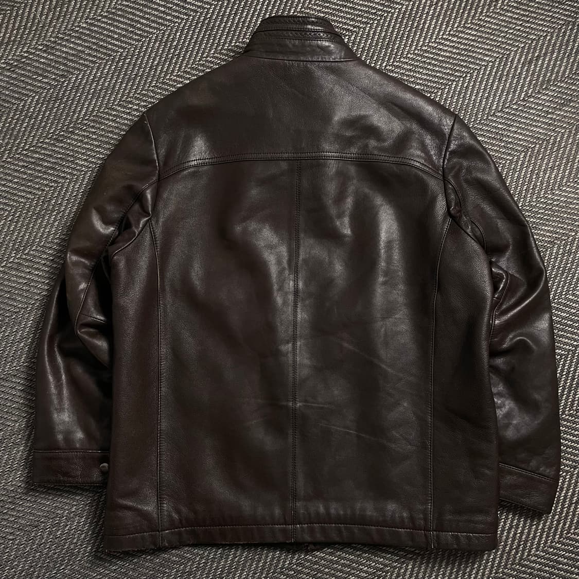Christian aujard 아카이브 래빗퍼 가죽 자켓 y 4700 상품이미지6
