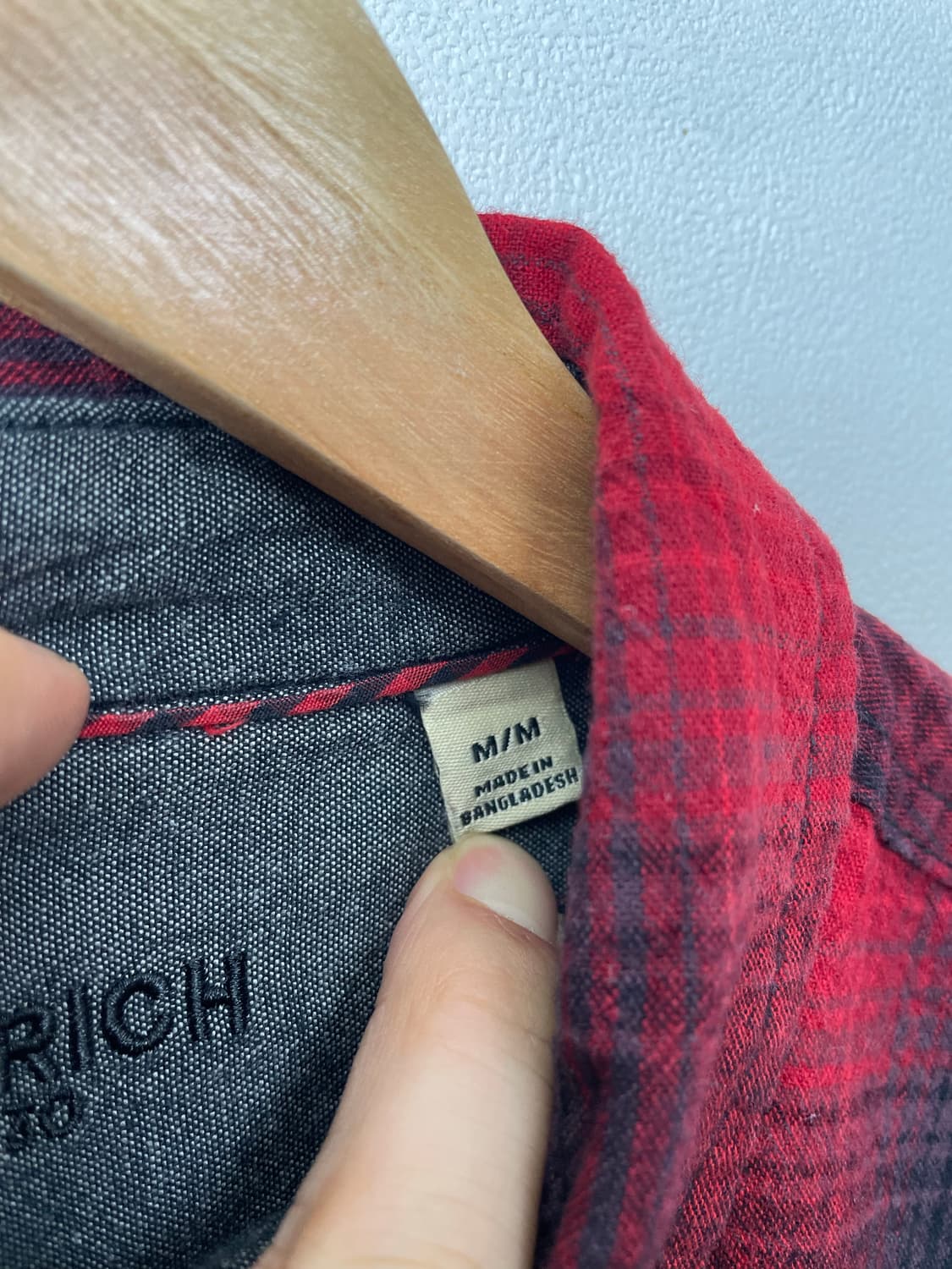 울리치WoolRich 체크 셔츠 M - S56  상품이미지5
