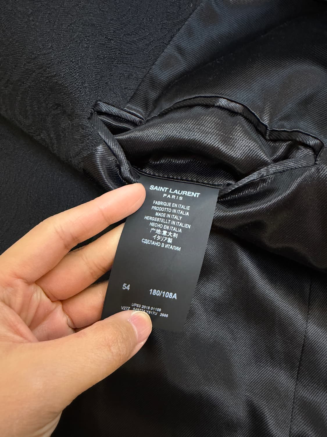 생로랑 더블 코트 54사이즈 상품이미지7