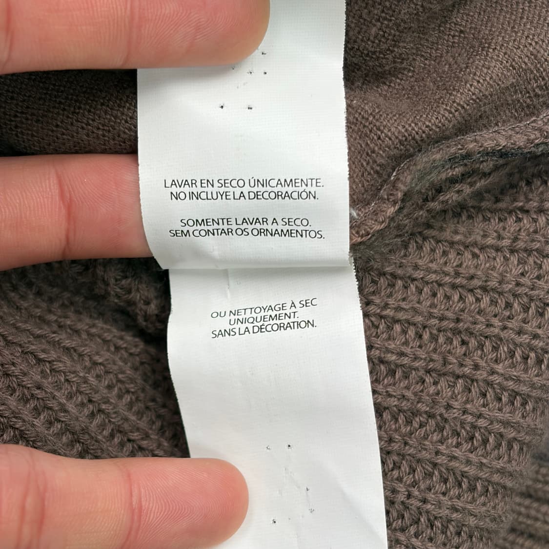 아르마니 익스체인지 투웨이 스웨이드 니트 집업 자켓 S 상품이미지9