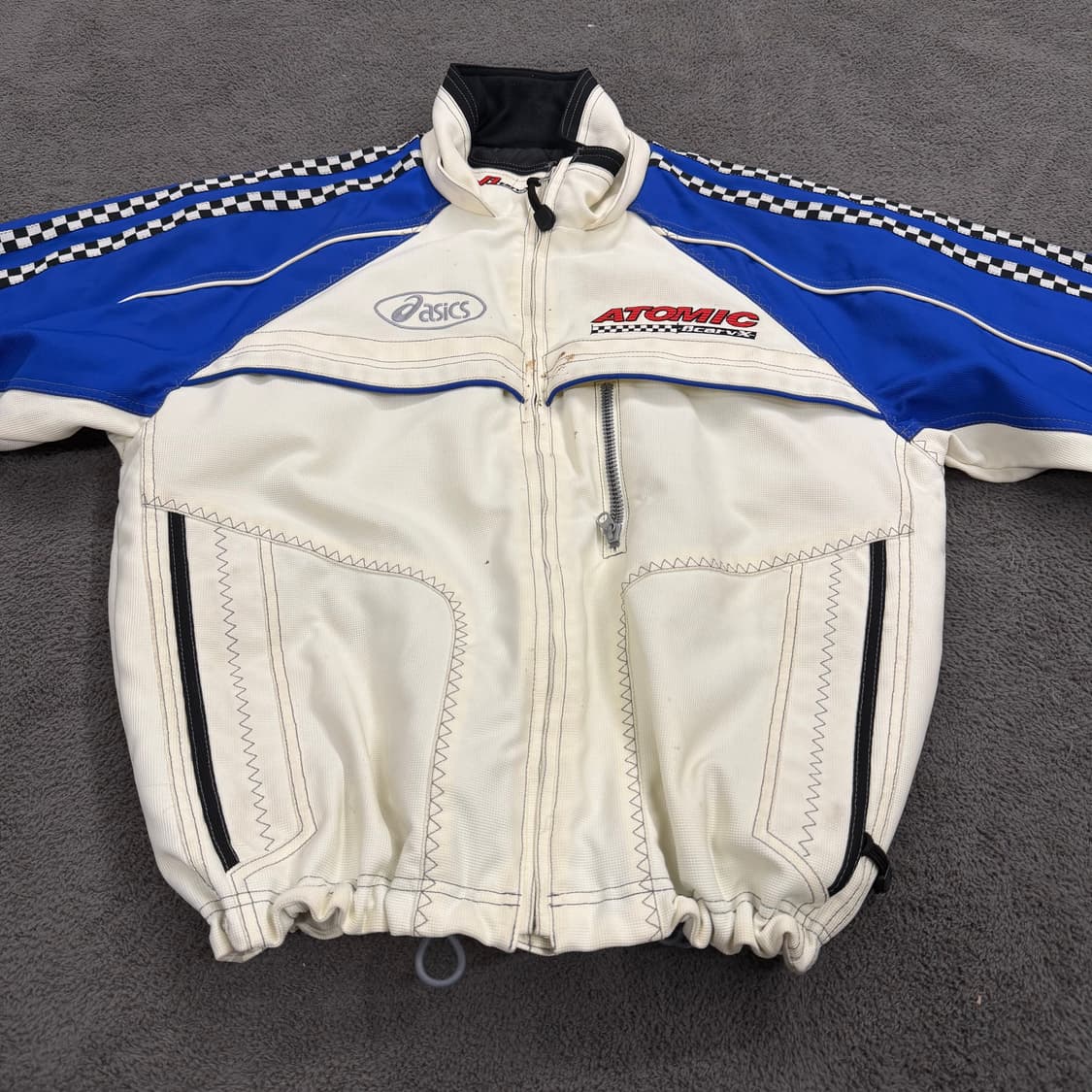 [ 정품/L ] 아식스 재패니즈 빈티지 라이더 자켓 상품이미지2