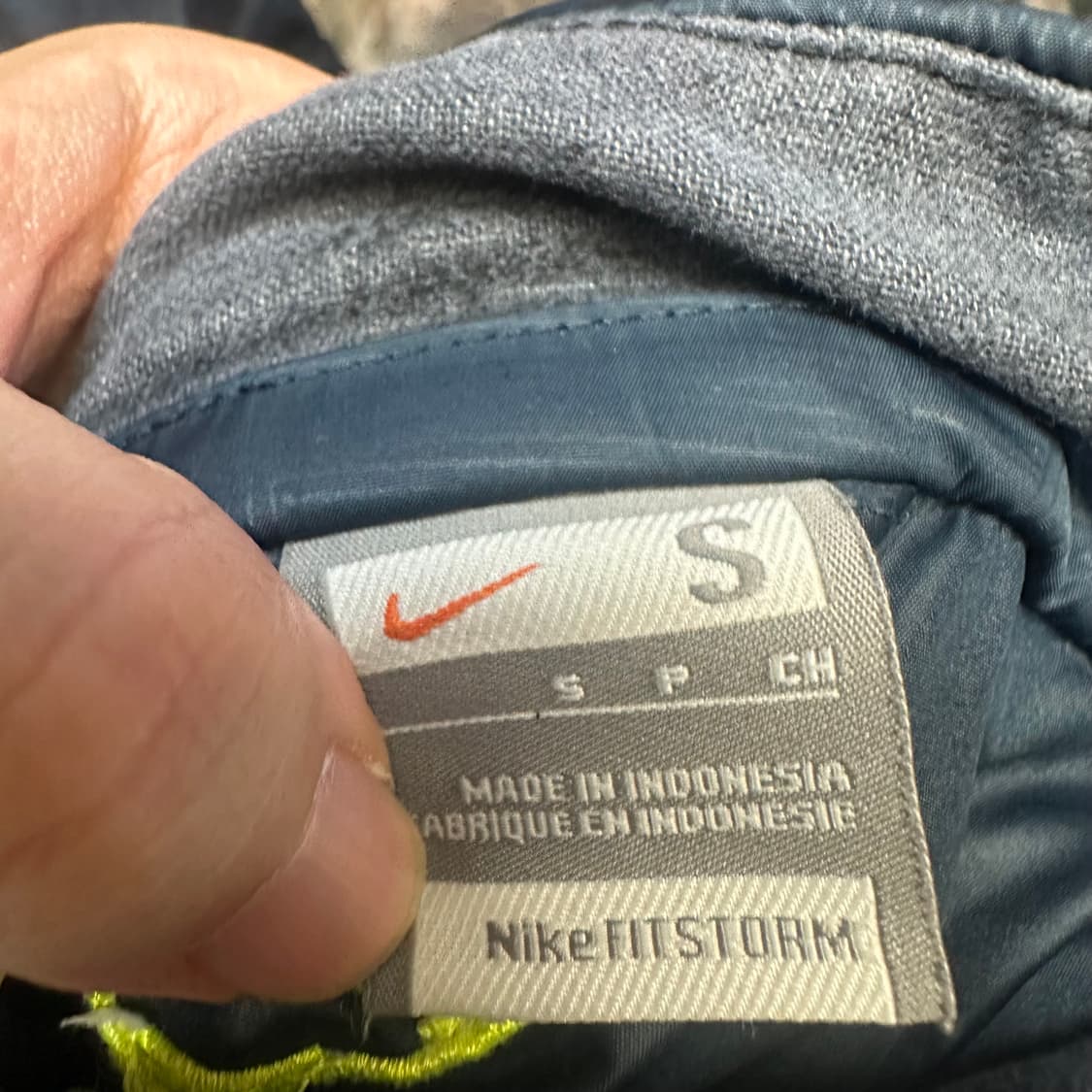 나이키 블록코어 FC바르셀로나 네이비바람막이 95 상품이미지3