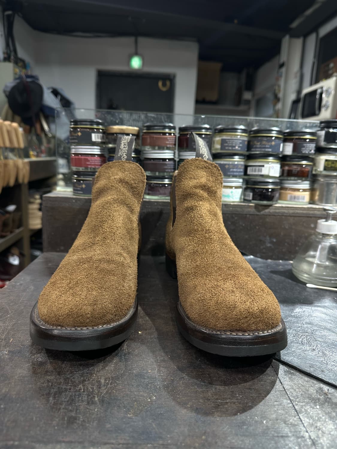 RRL 스웨이드 콩그레스 부츠 9D 상품이미지2