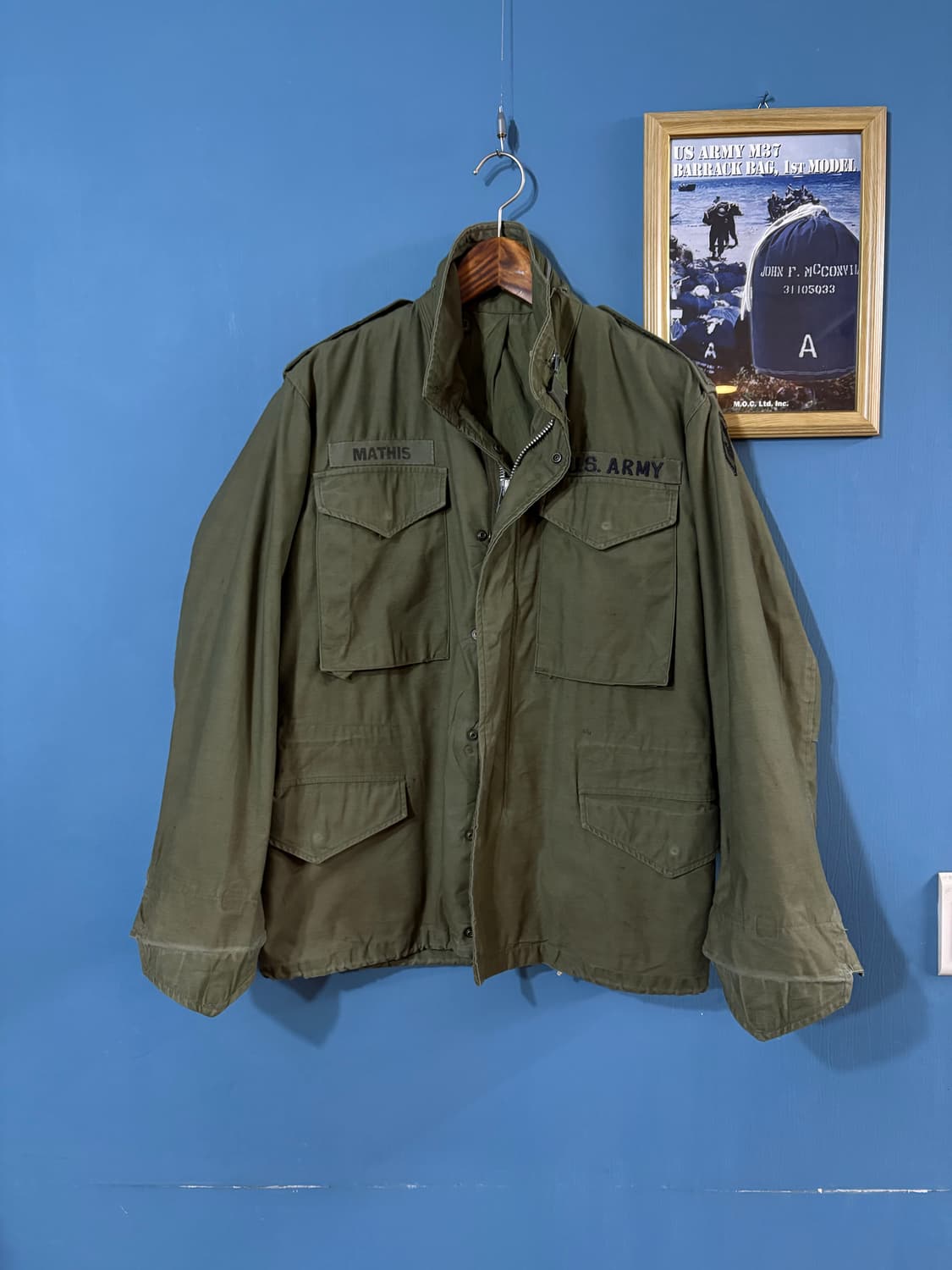 60‘s U.S Army M-65 Field Jacket. (2nd) 상품이미지1