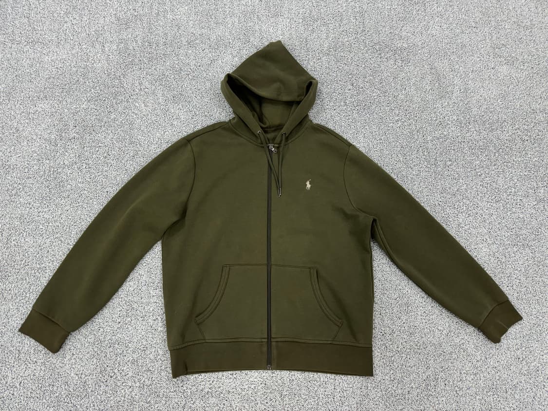 폴로 랄프로렌 신형 더블 니트 후드집업 상품이미지1