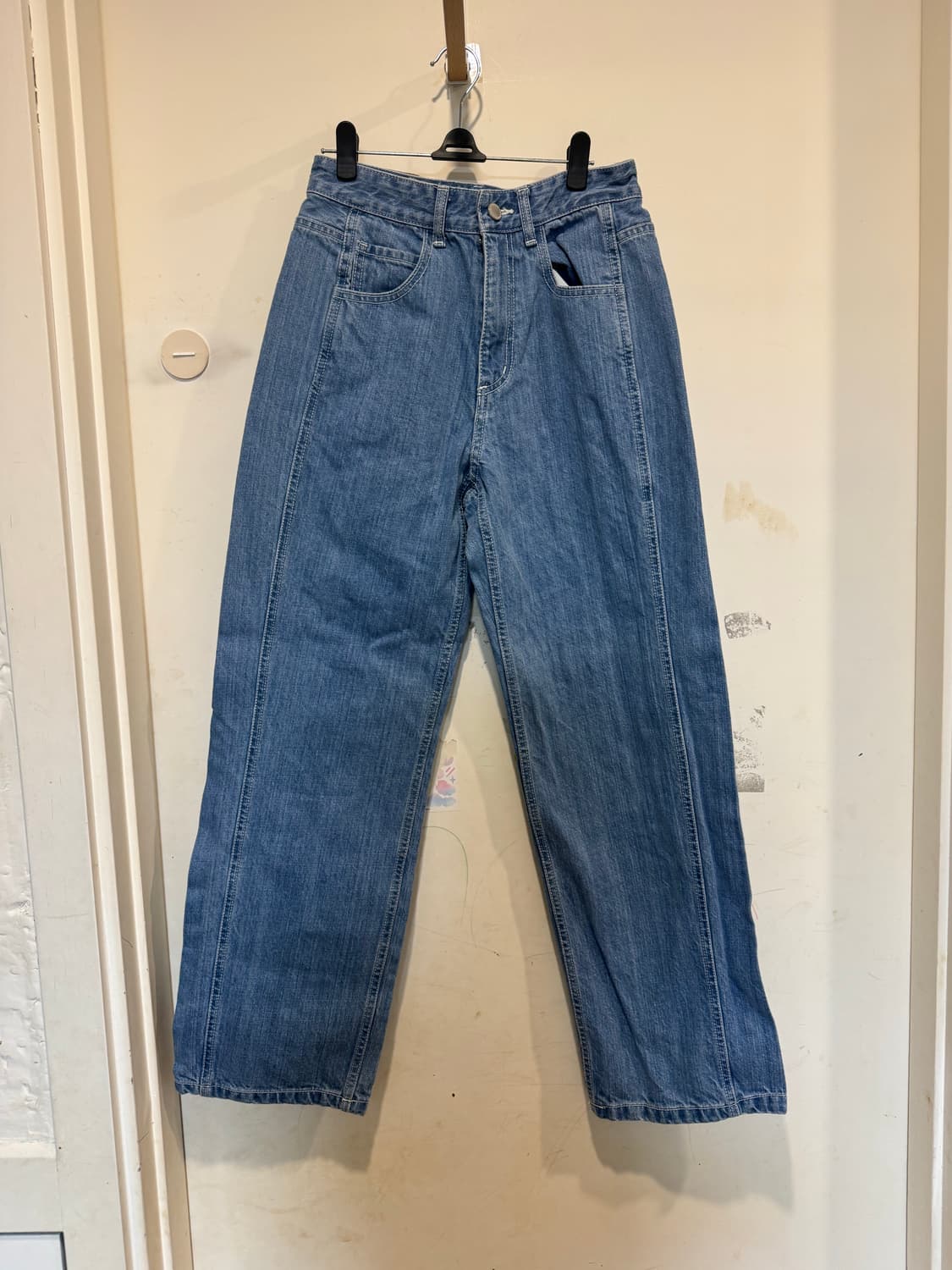 파사드패턴 클래식 데님 빈티지 인디고  상품이미지3