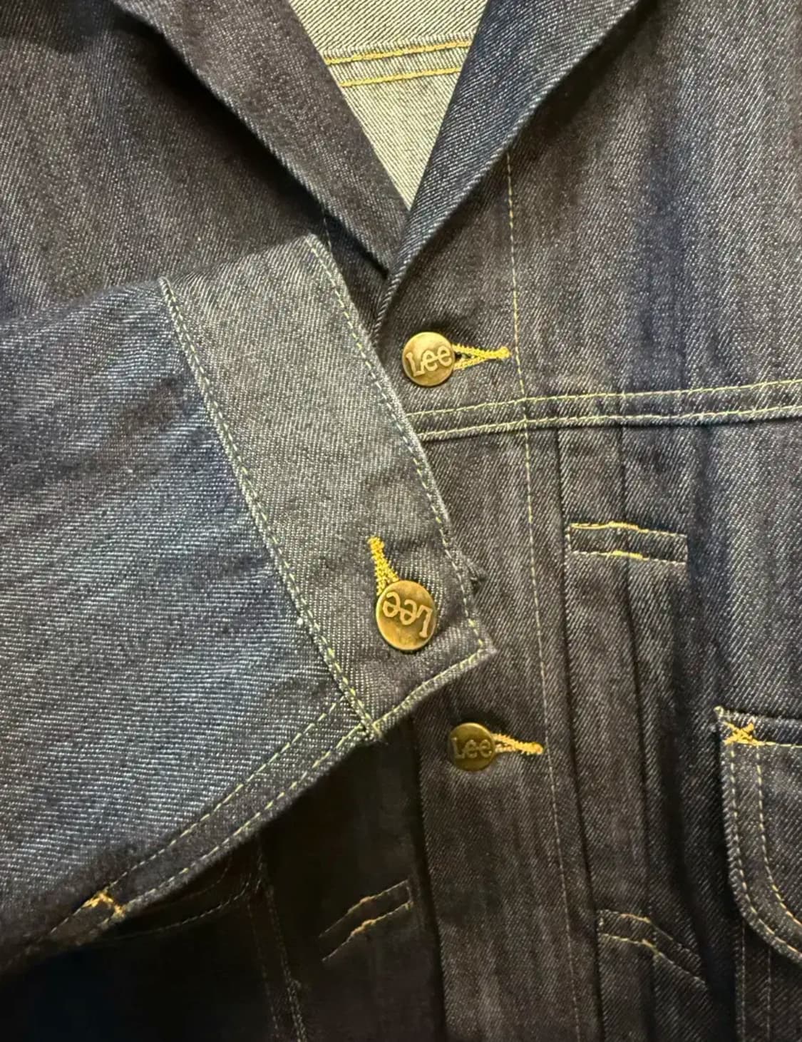 리(LEE) 코듀라 콘밀 데님 자켓(청 L, 흑청 XL) 상품이미지3