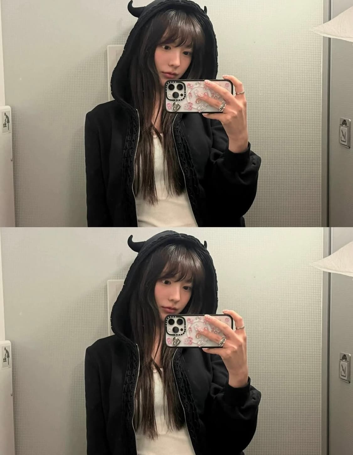 Nodress x Room SERVICE888 데빌후드집업 S 상품이미지10