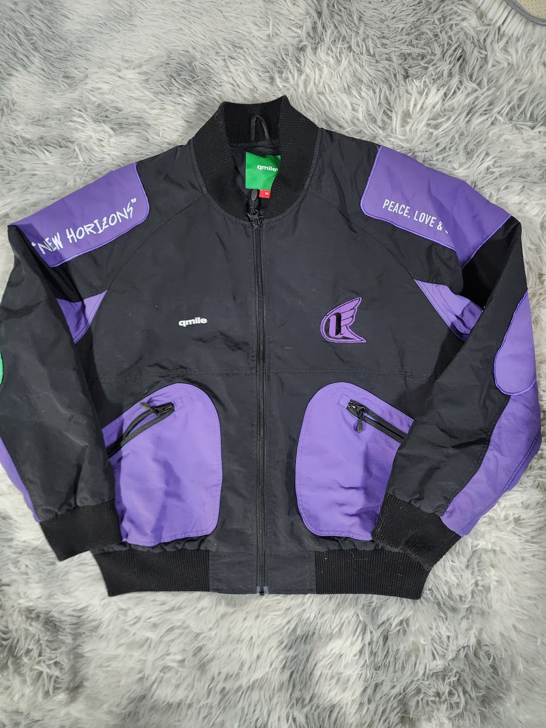 큐마일  자켓 퍼플 보드복 상품이미지3