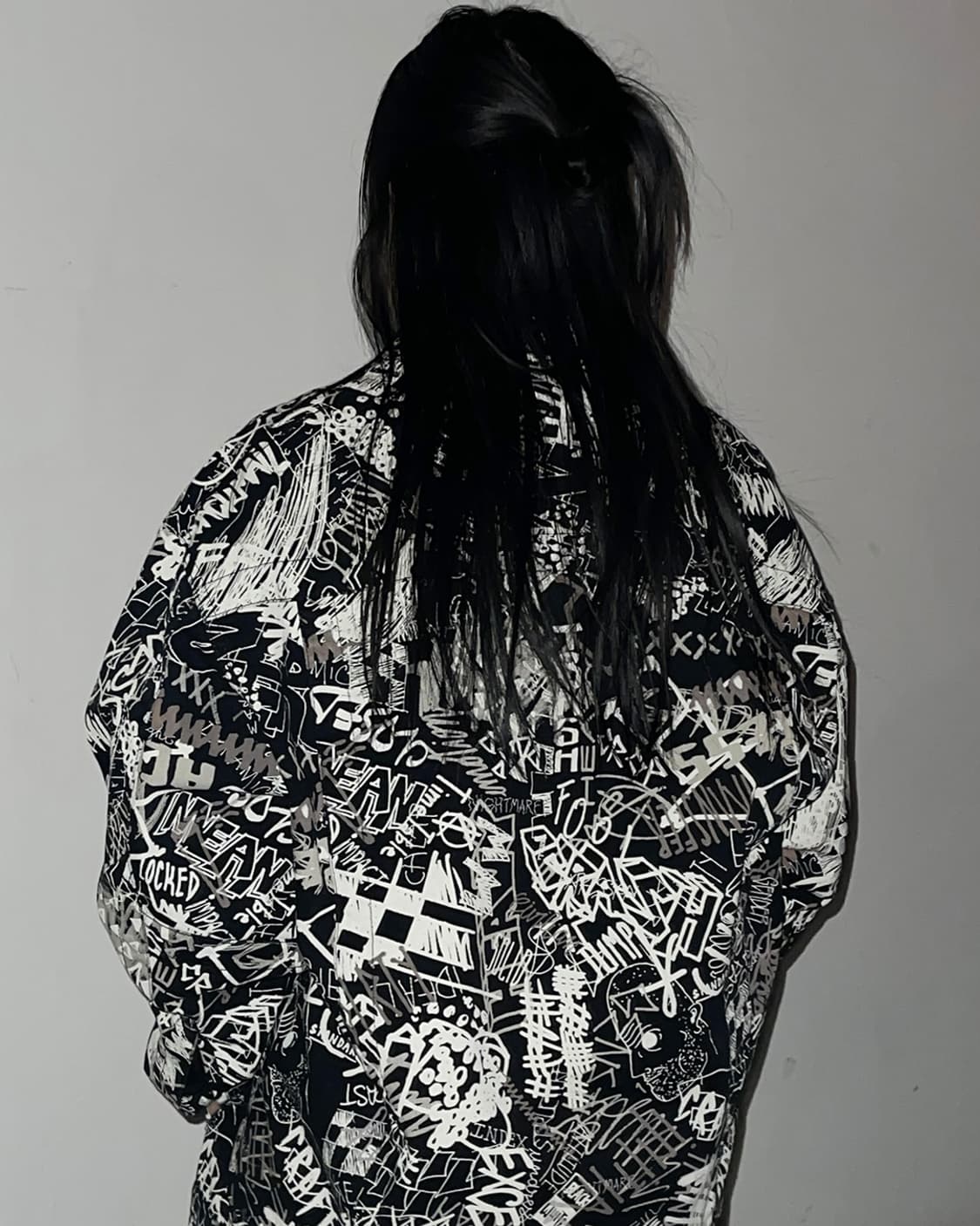 마르지엘라 그래피티 페인팅 워크 자켓 상품이미지5