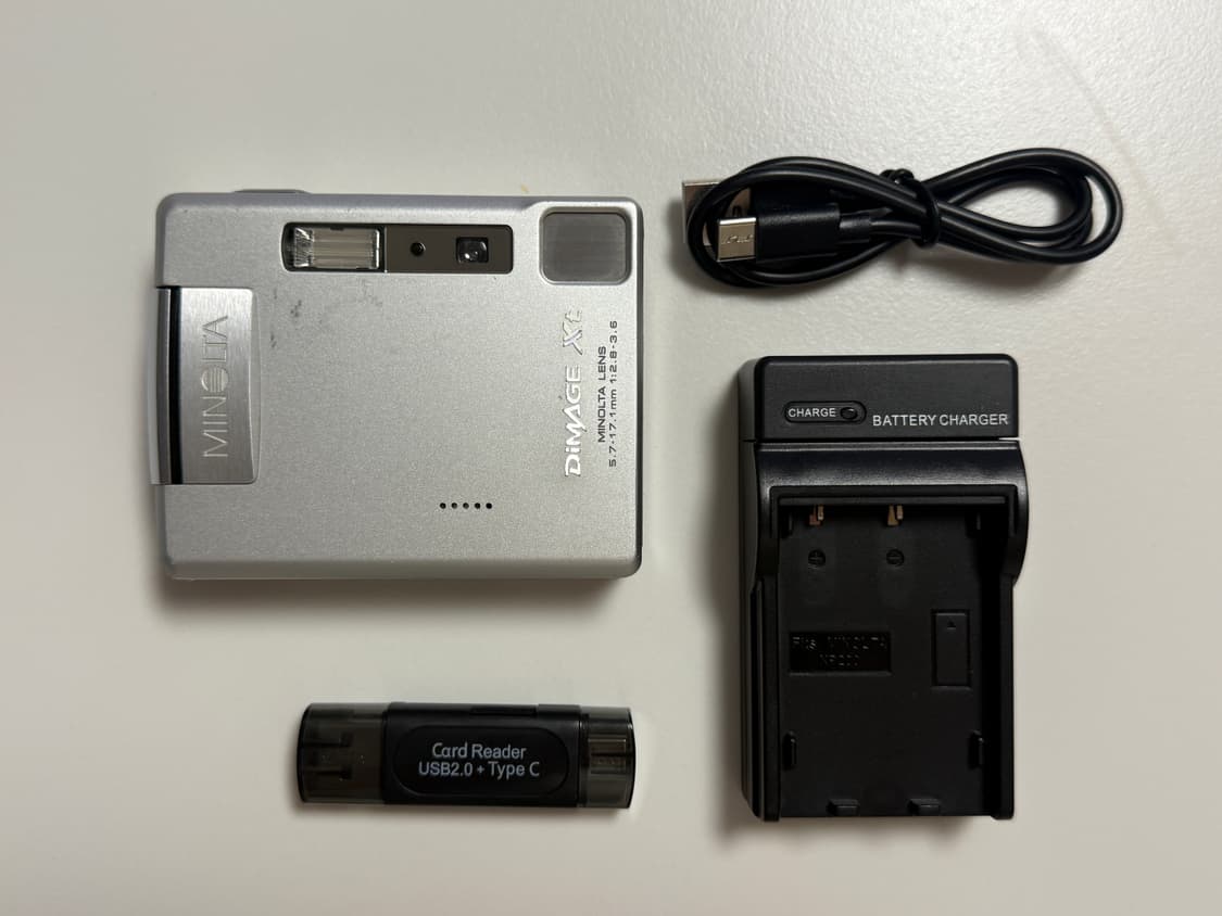 필카느낌,작례o) 미놀타 Minolta DiMAGE Xt 빈티지 디카 상품이미지1