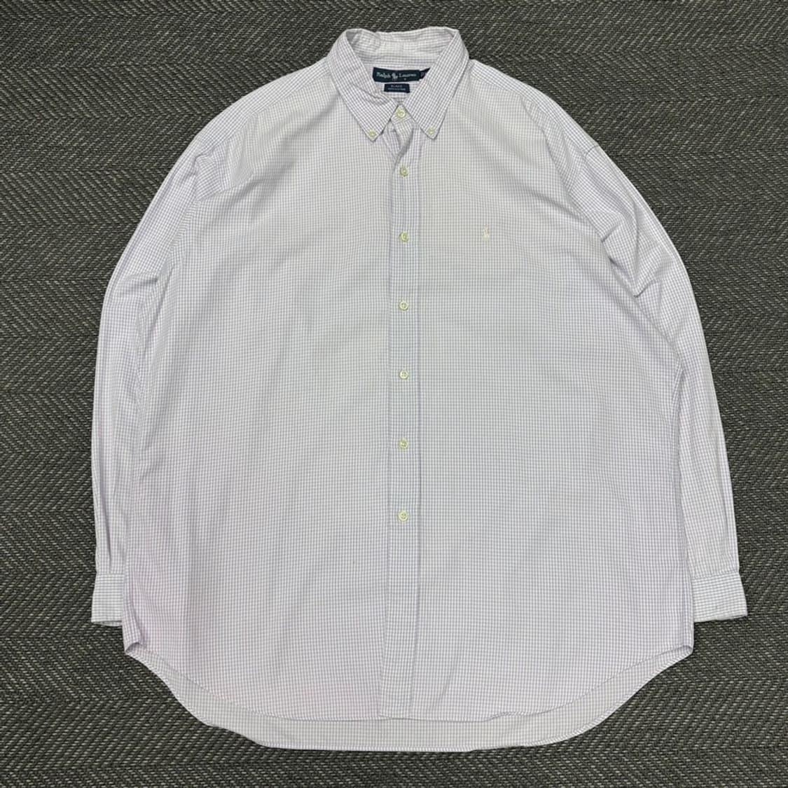 폴로 랄프로렌 체크 코튼 셔츠 v0380 상품이미지1