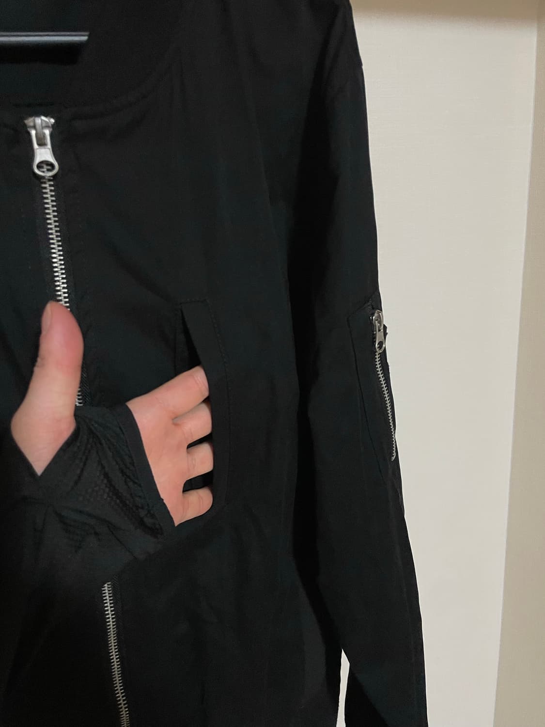 Japan 빈티지 ma-1 블루종 상품이미지3