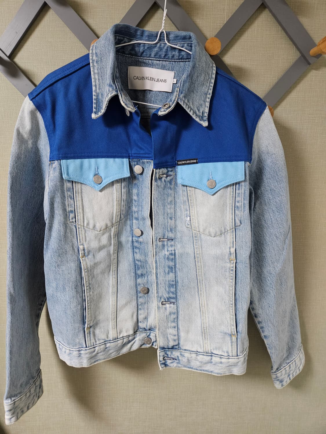 Calvin Klein Jeans 데님 자켓 상품이미지1