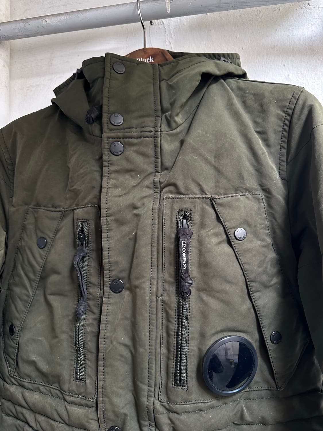 씨피컴퍼니 고글 패딩 자켓 95 (90) 상품이미지4