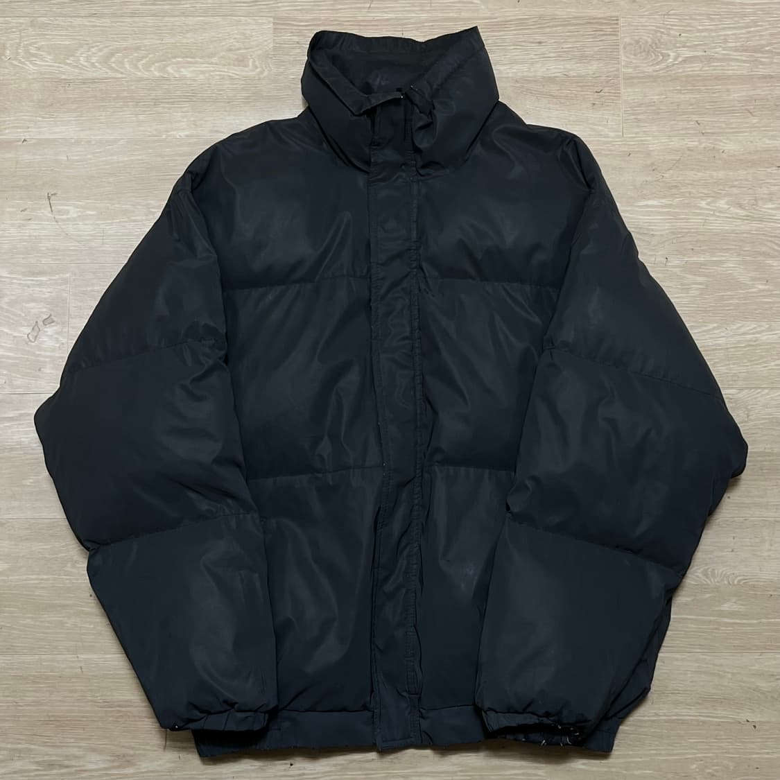 피어오브갓 에센셜 리플렉티브 스탠드넥 푸퍼패딩 점퍼 [그레이] M/95 상품이미지2