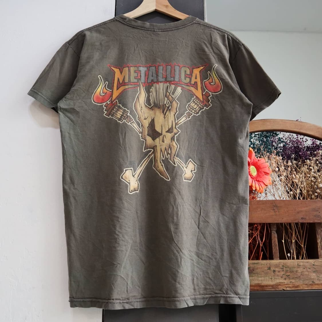메탈리카 티키 헤드벵거 락 티셔츠 상품이미지3