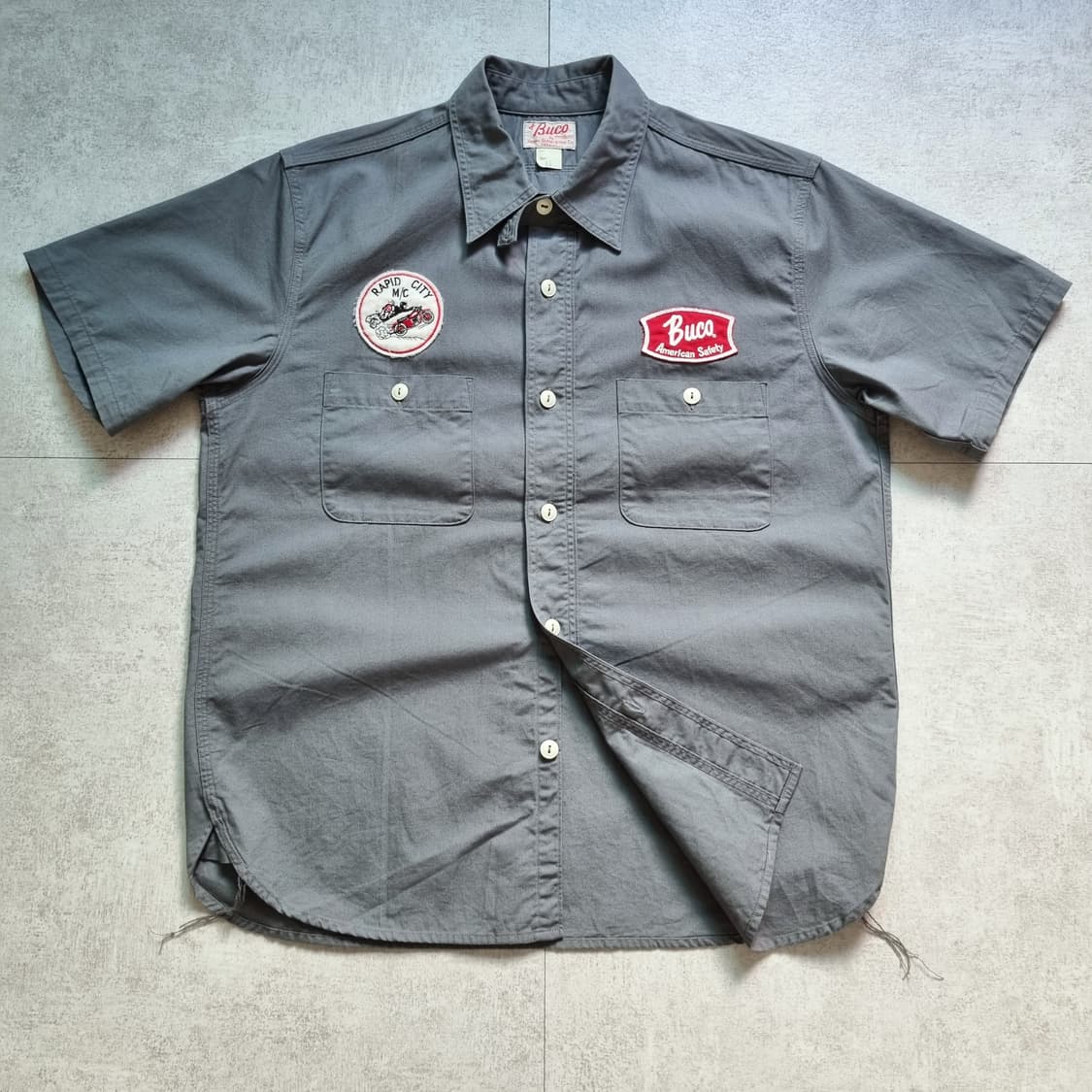 Buco S/S Motorcycle Shirt M, 100 sz 상품이미지2