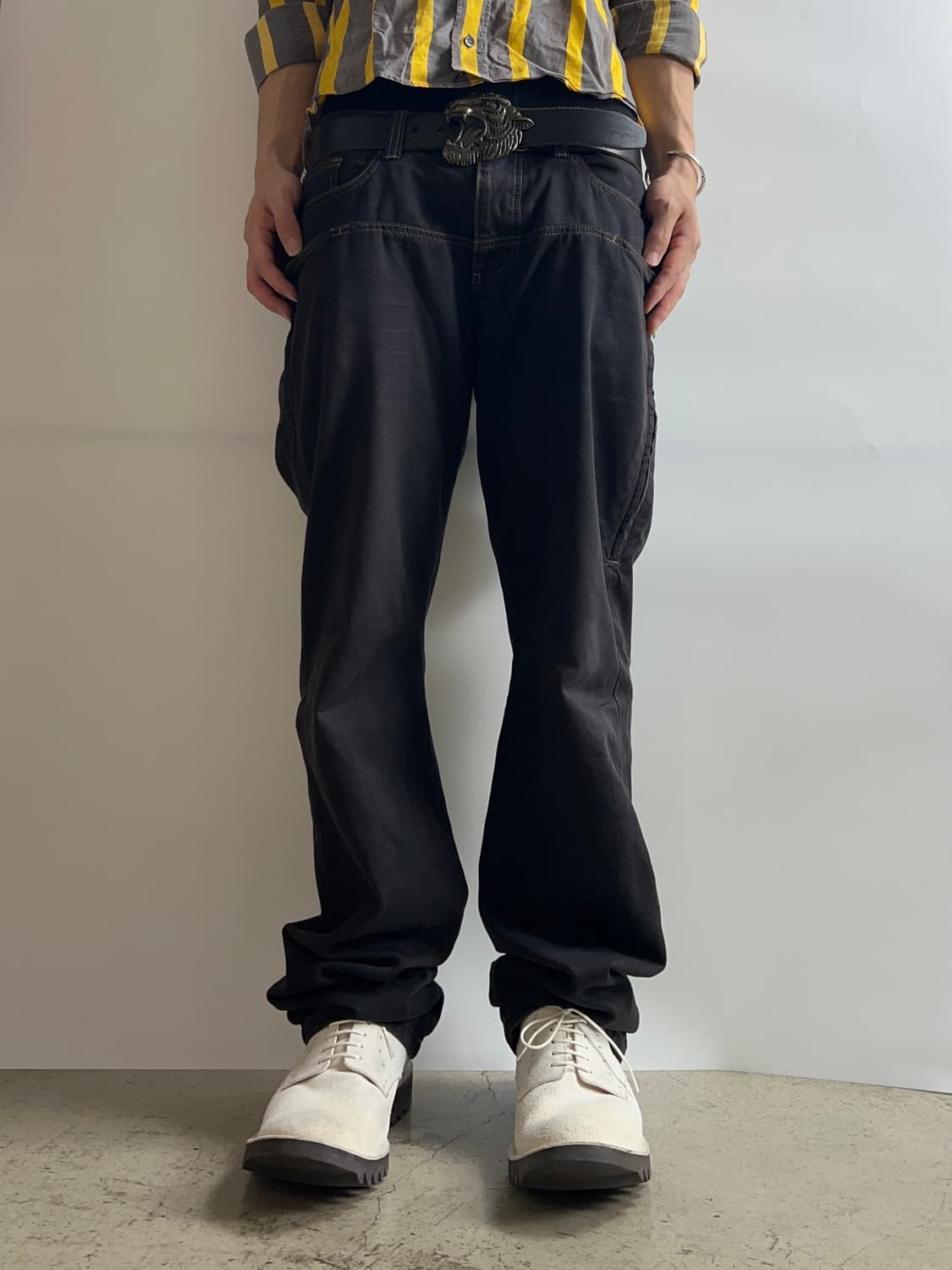 요지 야마모토 (Yohji Yamamoto) 플레인토 슈즈 상품이미지8