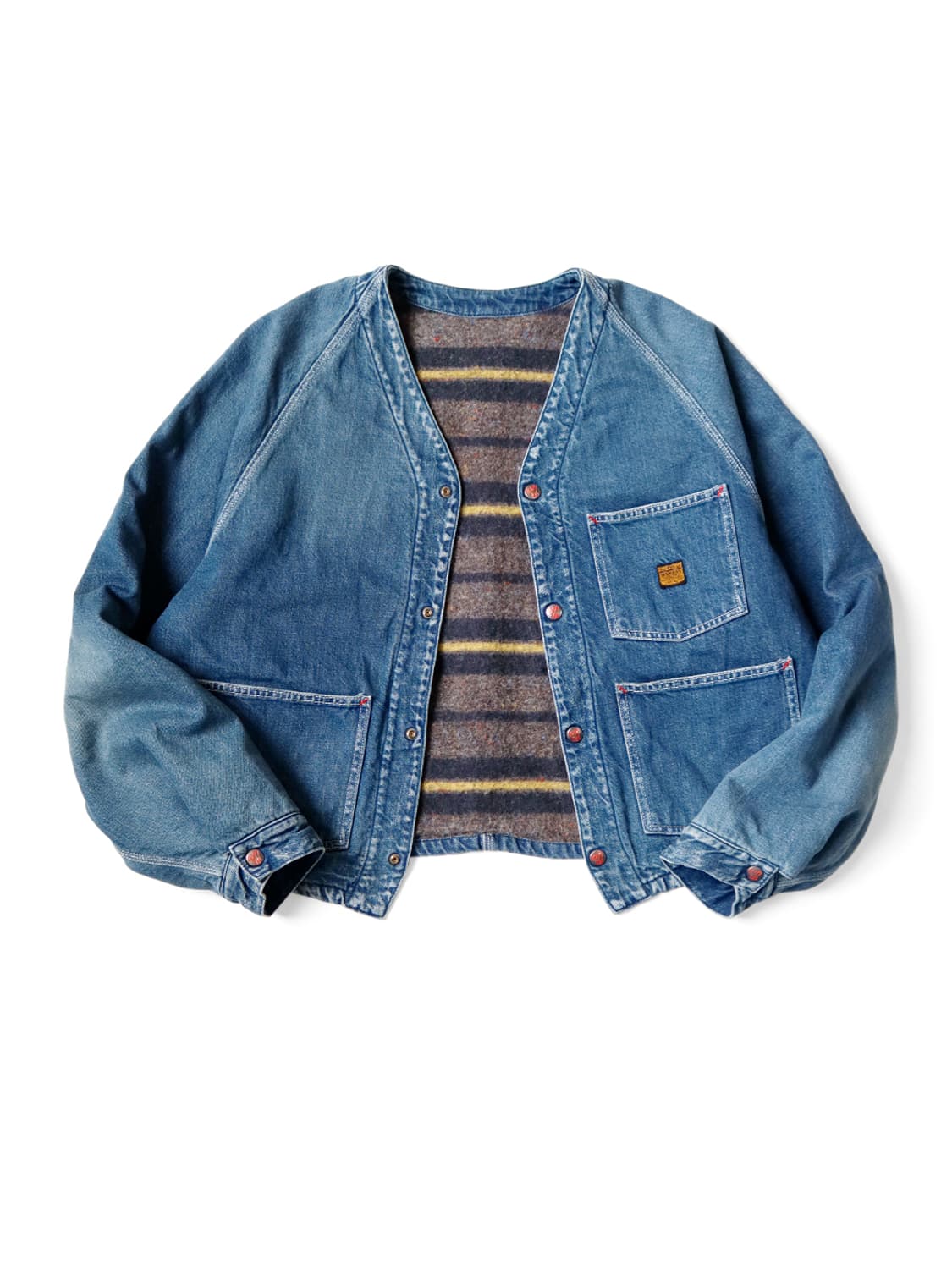 캐피탈 리버시블 라이닝 레일로드 자켓 4사이즈 상품이미지1