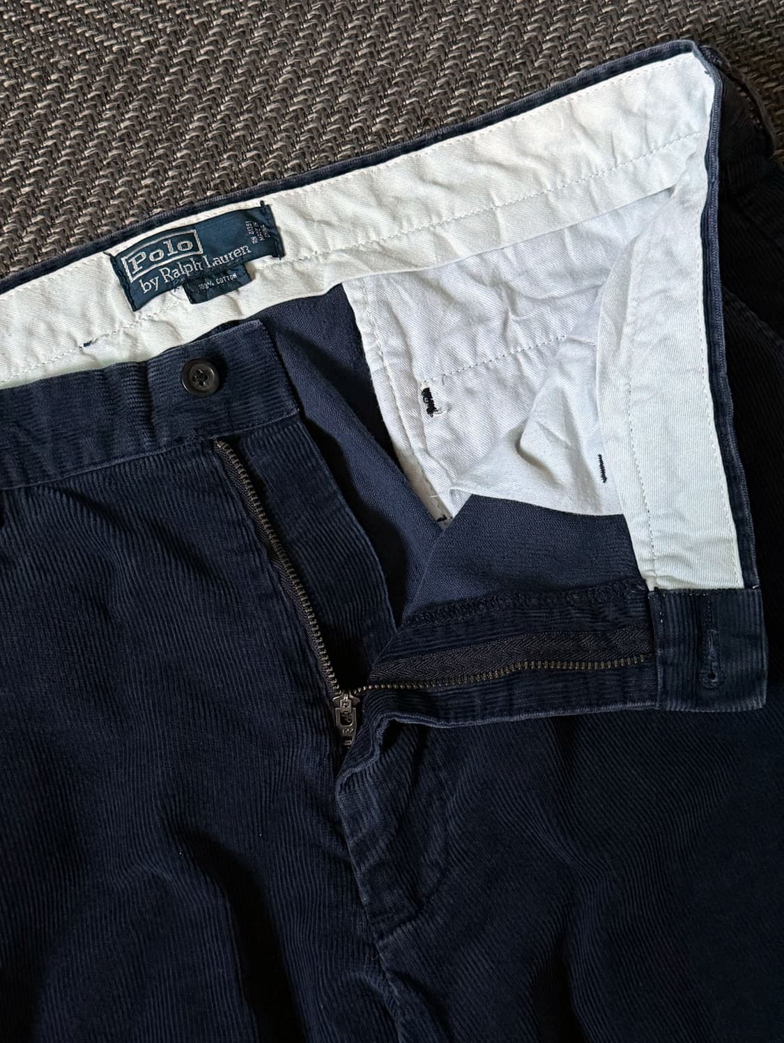 (36) 폴로 랄프로렌 네이비 코듀로이 빈티지 팬츠 상품이미지3