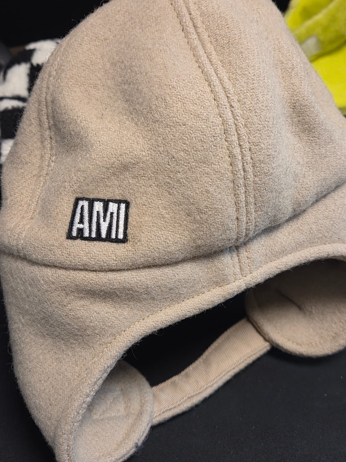 아미 울 이어플랩 캡 AMI Wool Earflap Cap 상품이미지4