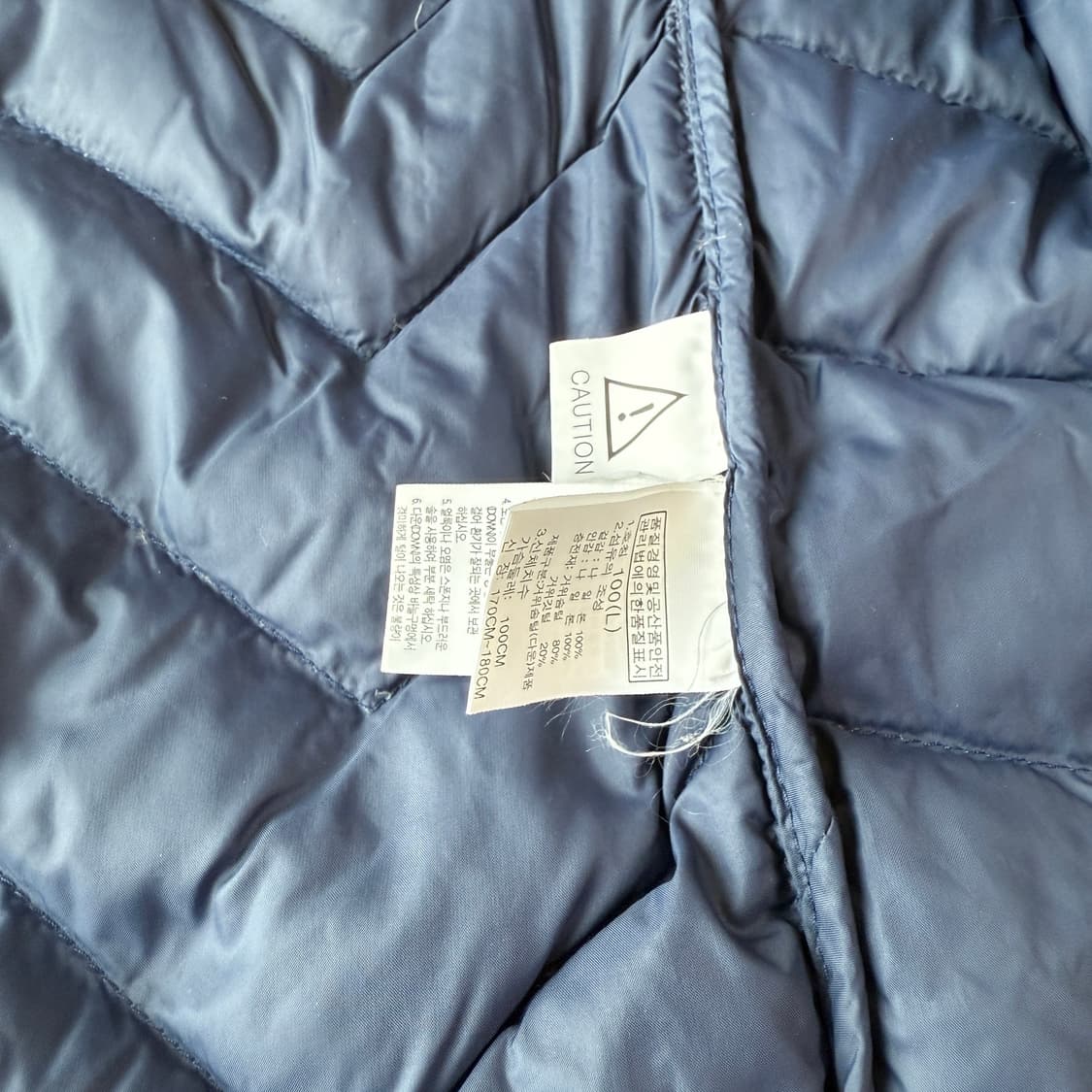 노스페이스 초경량패딩 구스다운 L 상품이미지5