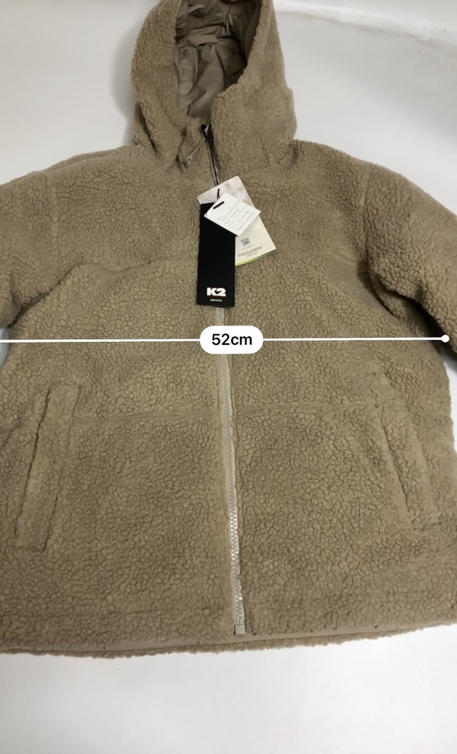 새상품) K2 리버시블 양털 패딩 S 상품이미지8