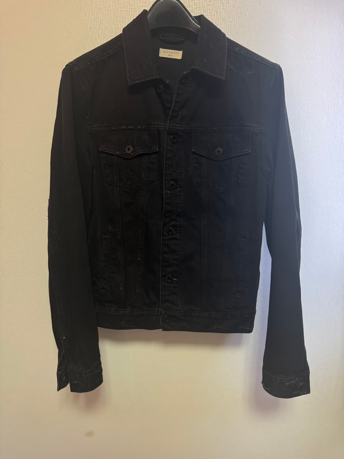 올세인츠 All saints 데미지드 데님자켓 (남성) 상품이미지1