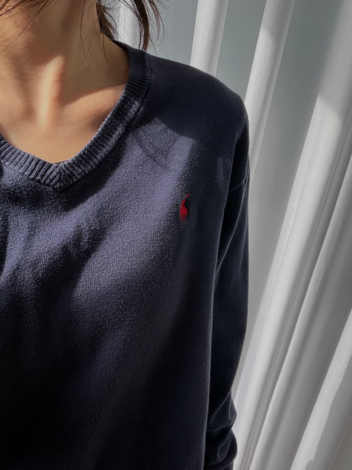 [M]폴로 랄프로렌 빈티지 브이넥 니트 상품이미지4