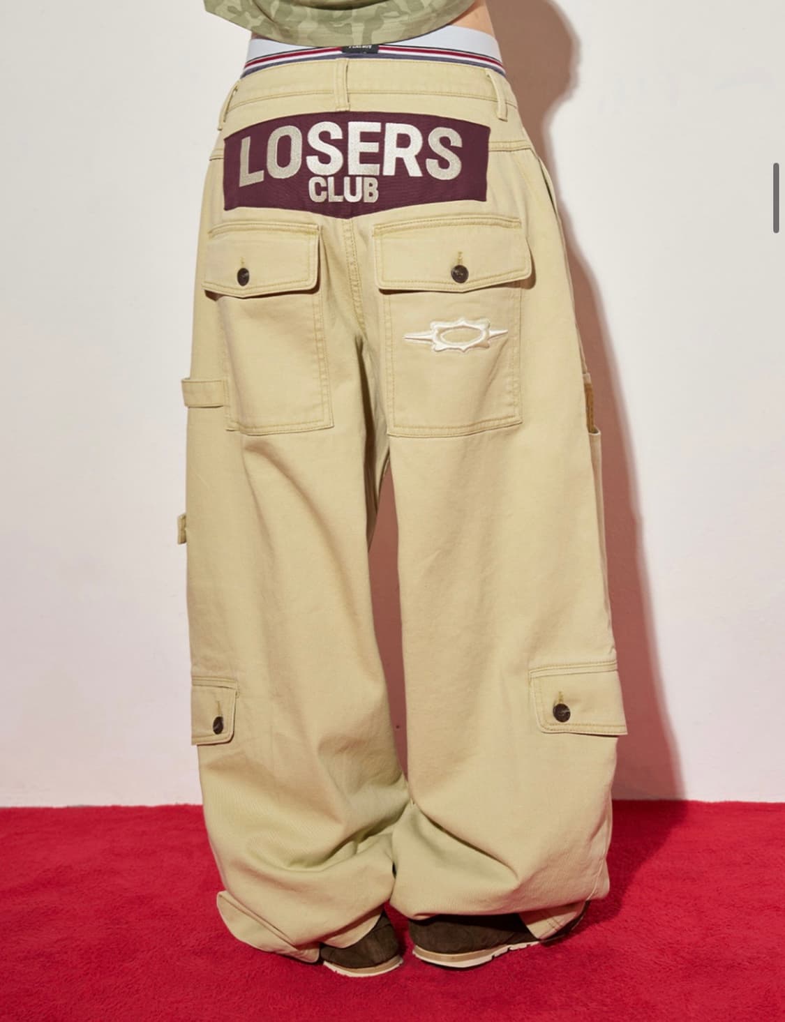 루저스 클럽 카고바지 베이지 M 상품이미지1