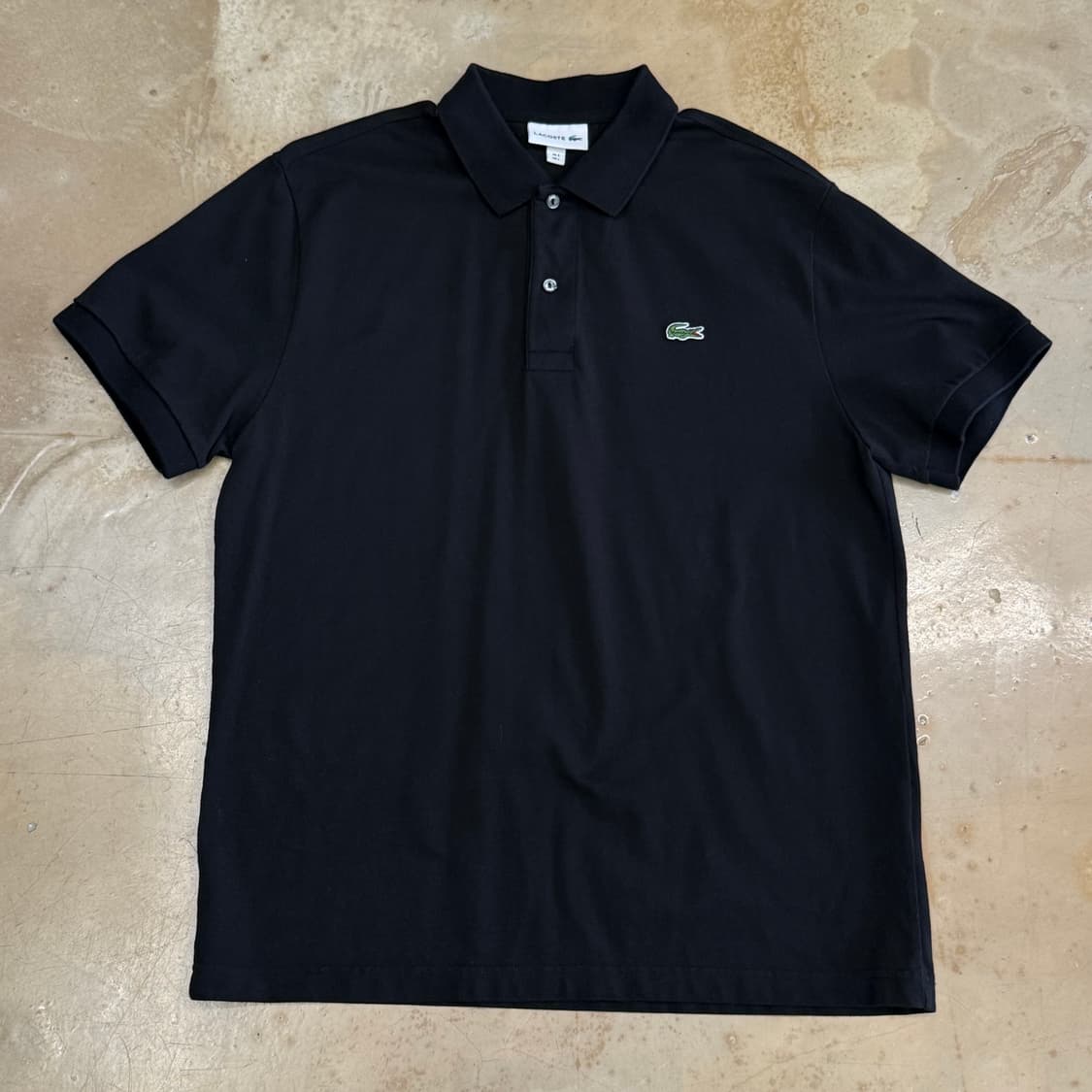 L 라코스테 블랙 카라반팔티 상품이미지2