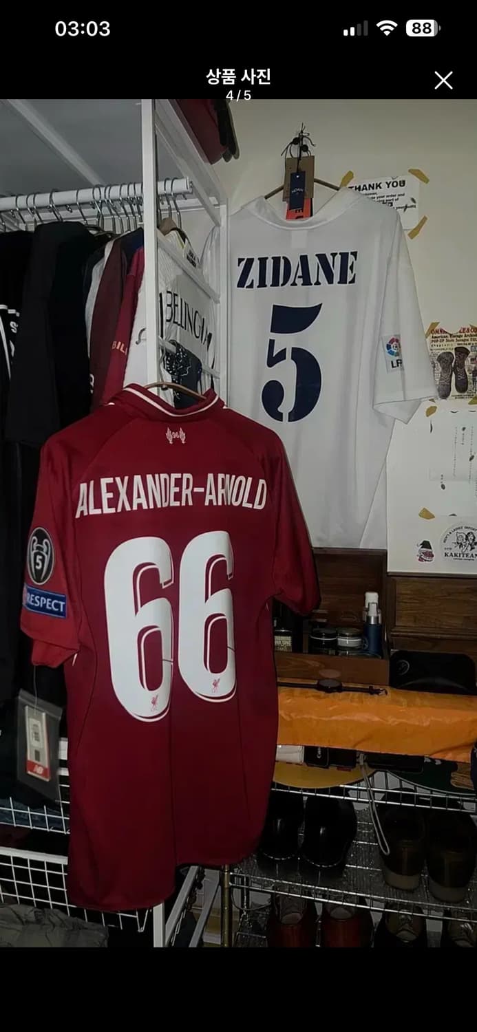 리버풀 아놀드 유니폼 상품이미지4