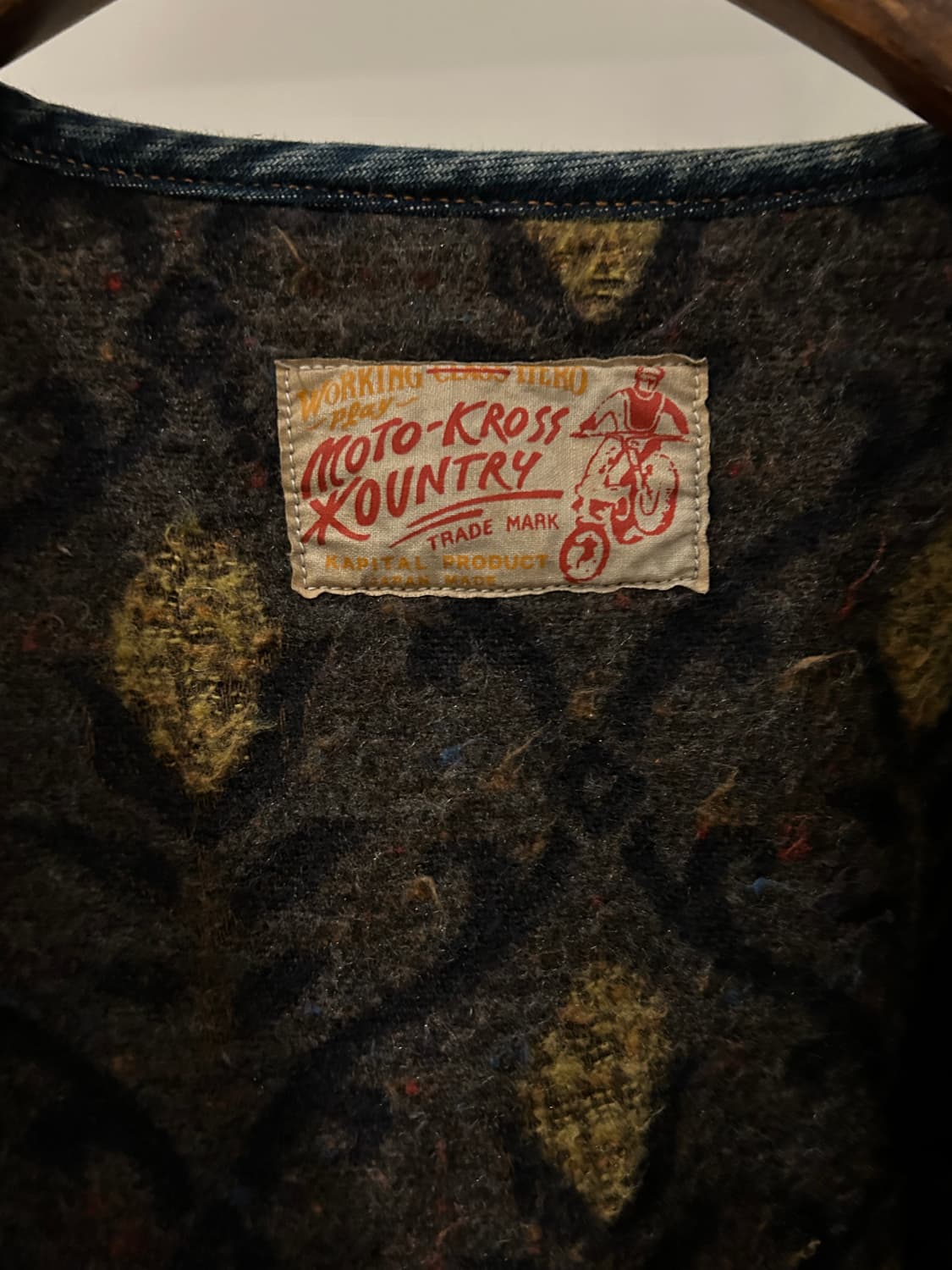 Kapital Denim Motocross Bone Jacket 상품이미지6